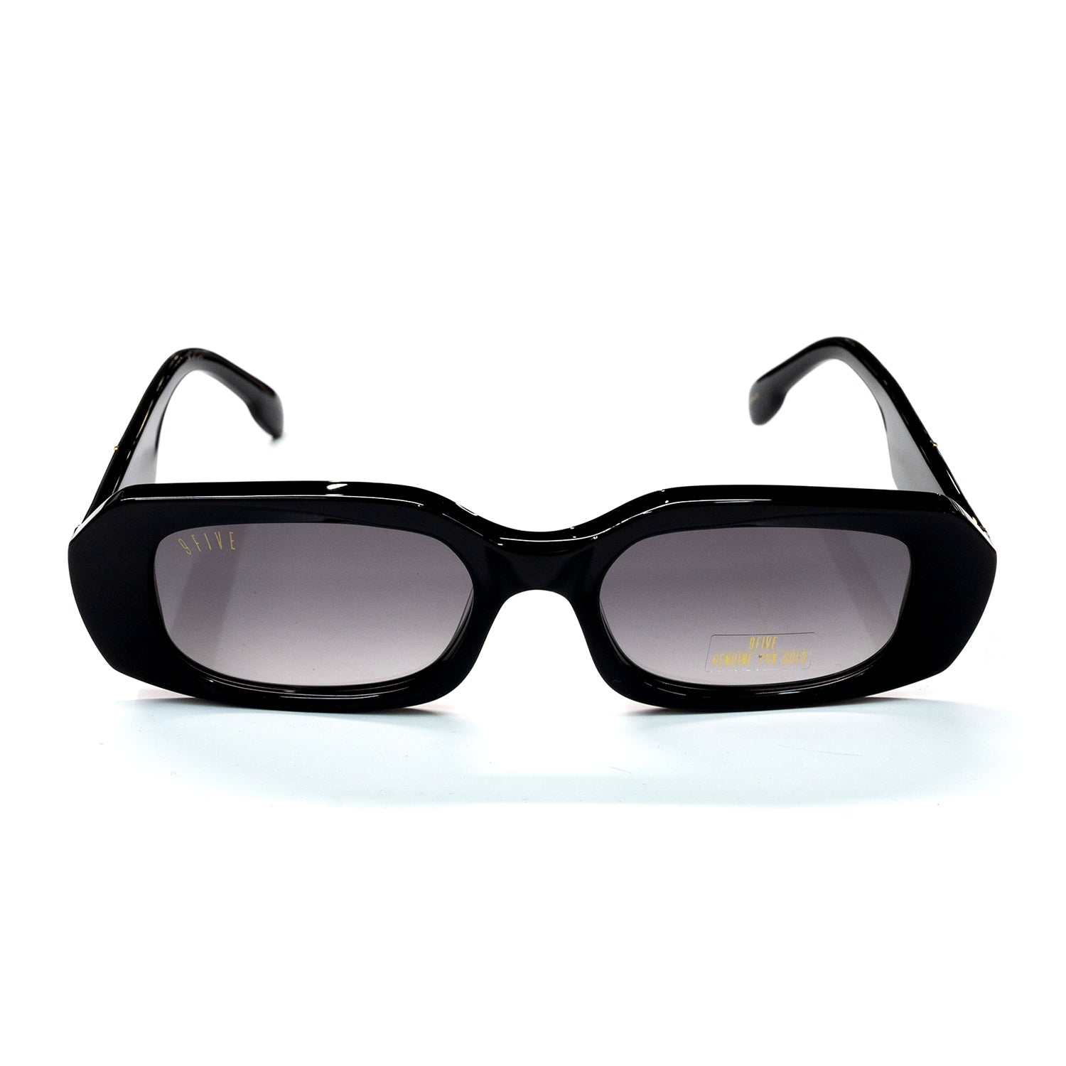 9FIVE SOMA BLACK 24K GOLD GRADATION SUNGLASSES