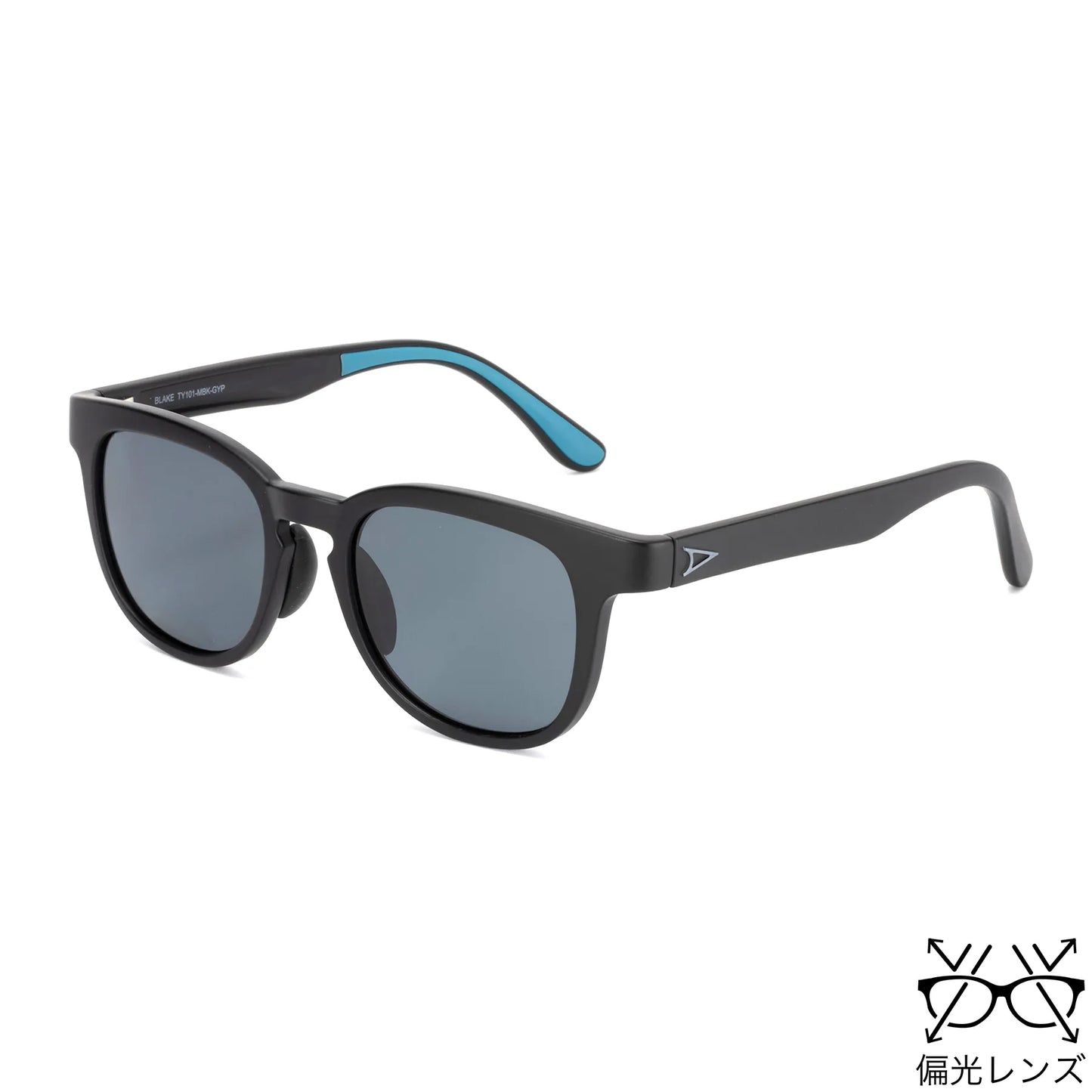 TYMER EYEWEAR BLAKE - MATT BLACK / GREY POLARIZED(TY101-MBK-GYP)