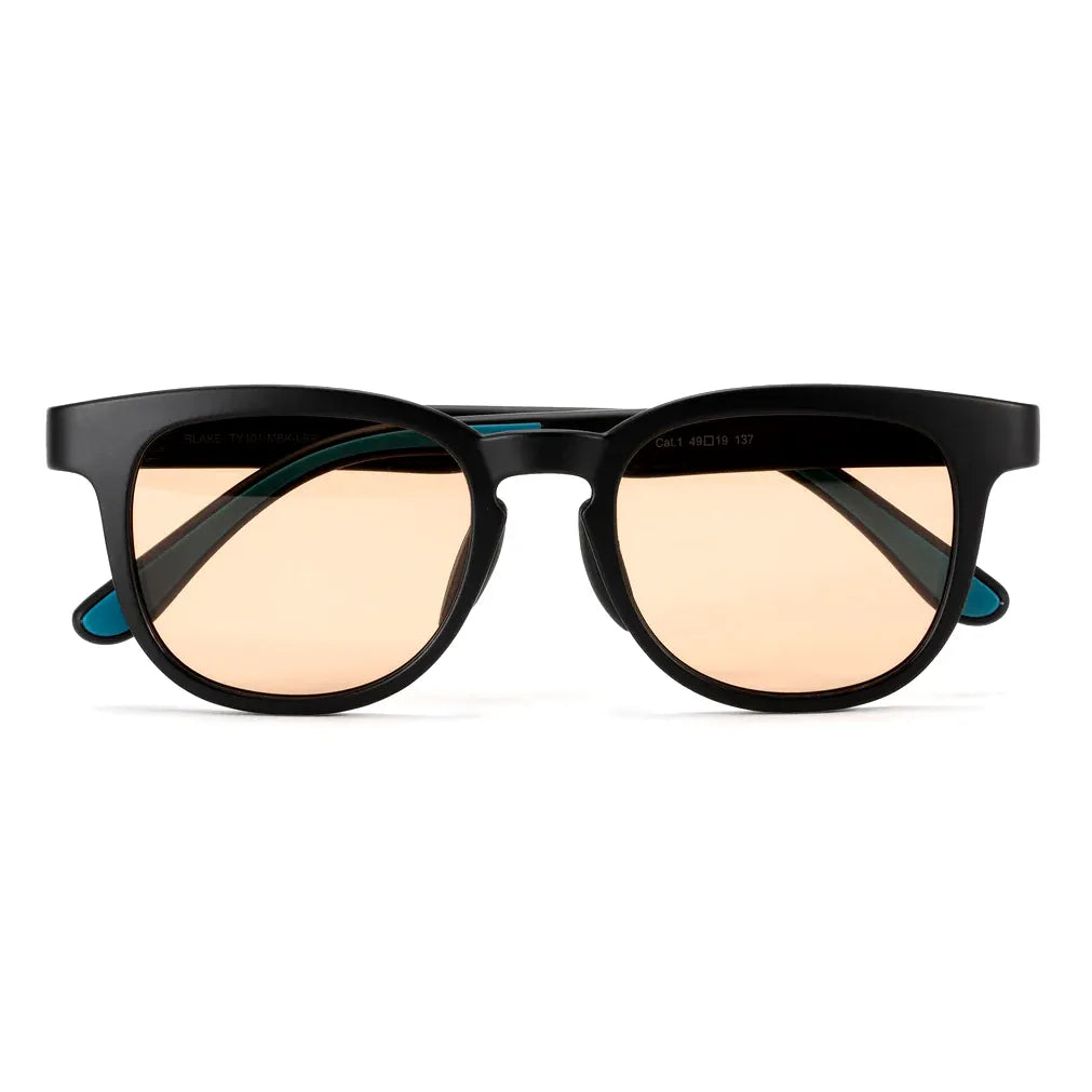 TYMER EYEWEAR BLAKE - MATT BLACK / LIGHT BROWN(TY101-MBK-LBR)