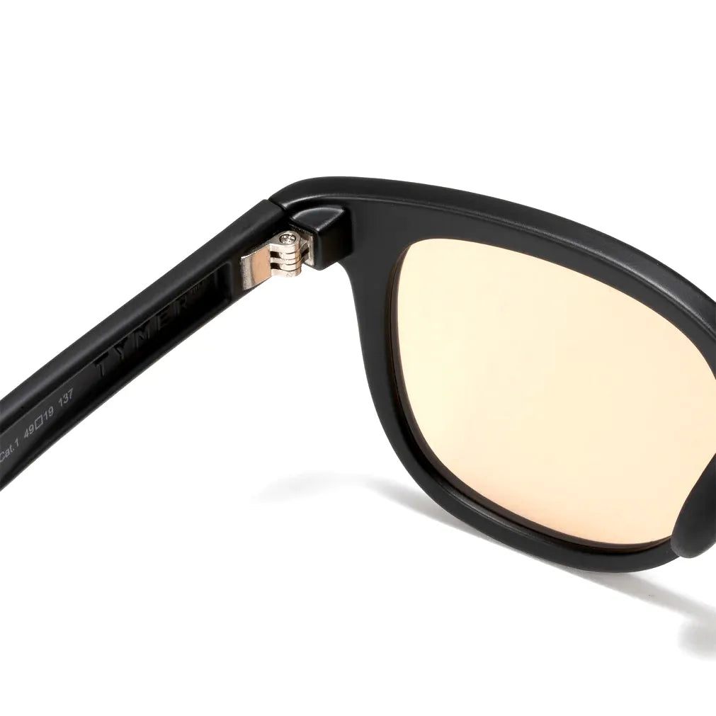 TYMER EYEWEAR BLAKE - MATT BLACK / LIGHT BROWN(TY101-MBK-LBR)