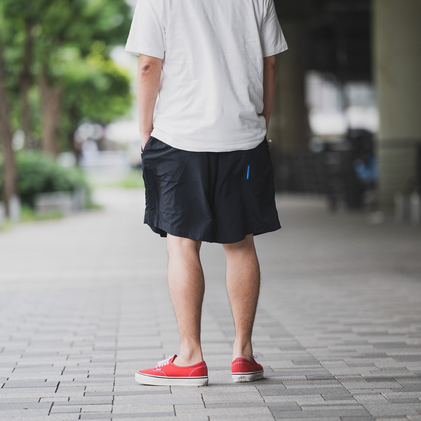Liberaiders SUPPLEX NYLON SHORTS - BLACK
