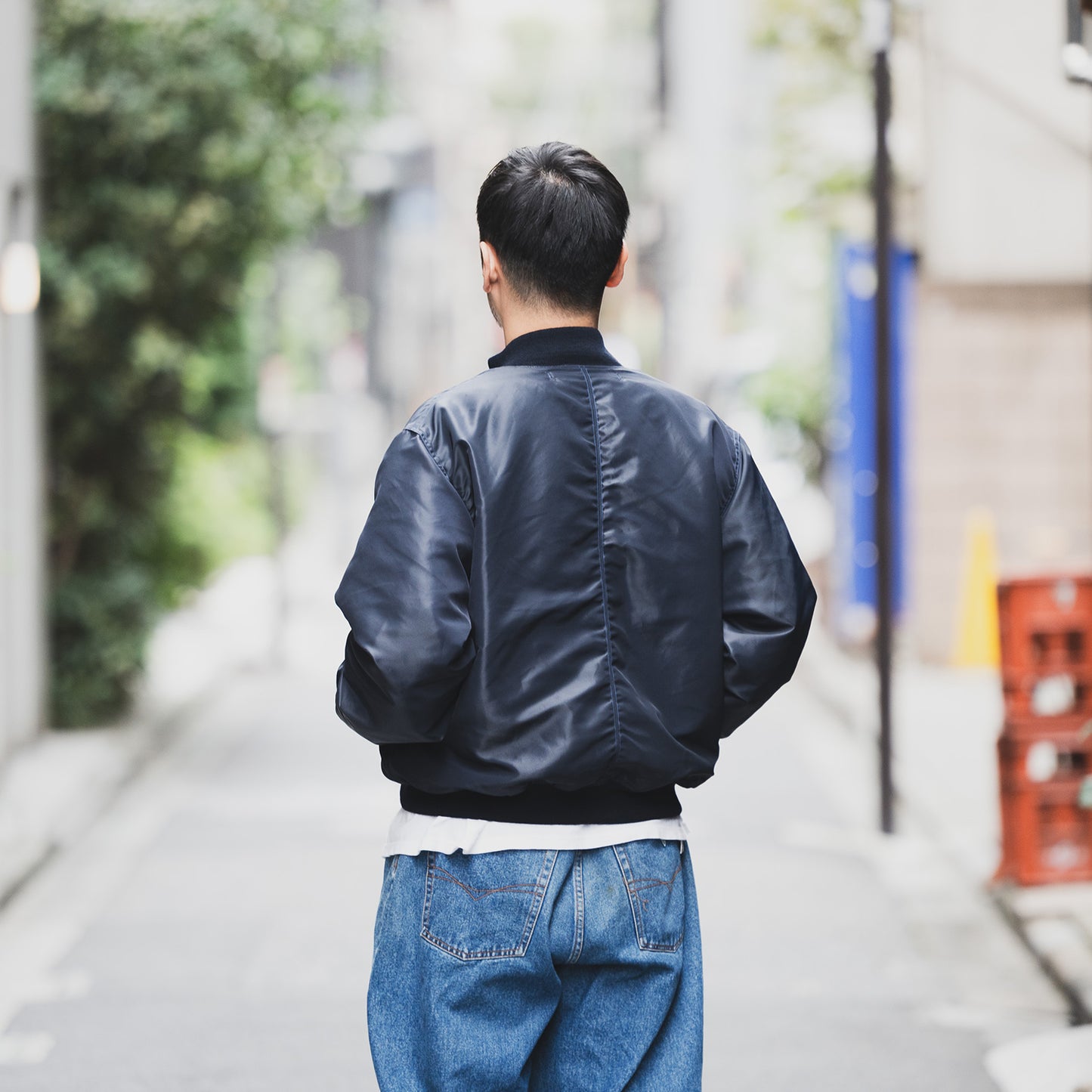 MODUCT DECK TANK JACKET - NAVY/CAMO REVERSIBLE(MO15821)