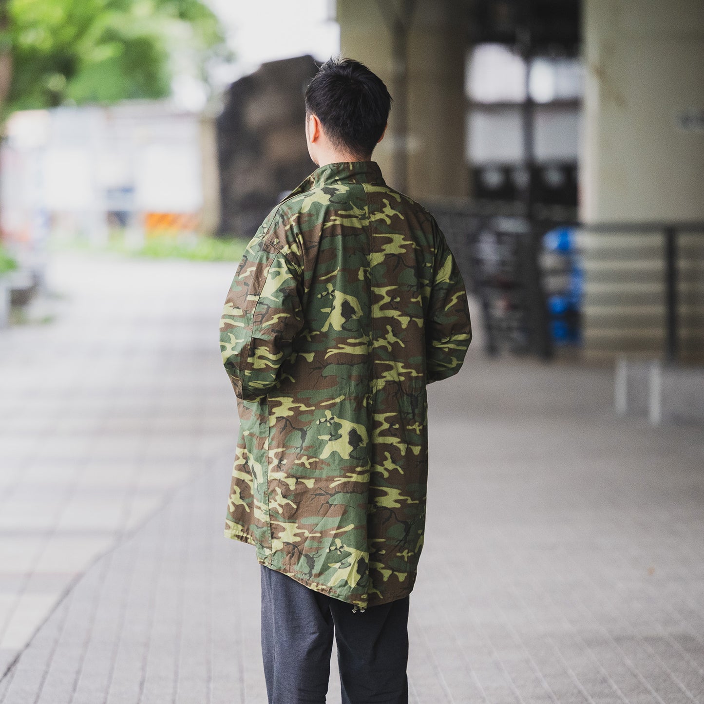 BUZZ RICKSON'S M-65 CAMOFLAGE WATER REPELLENT CIVILIAN MODEL(BR15837)