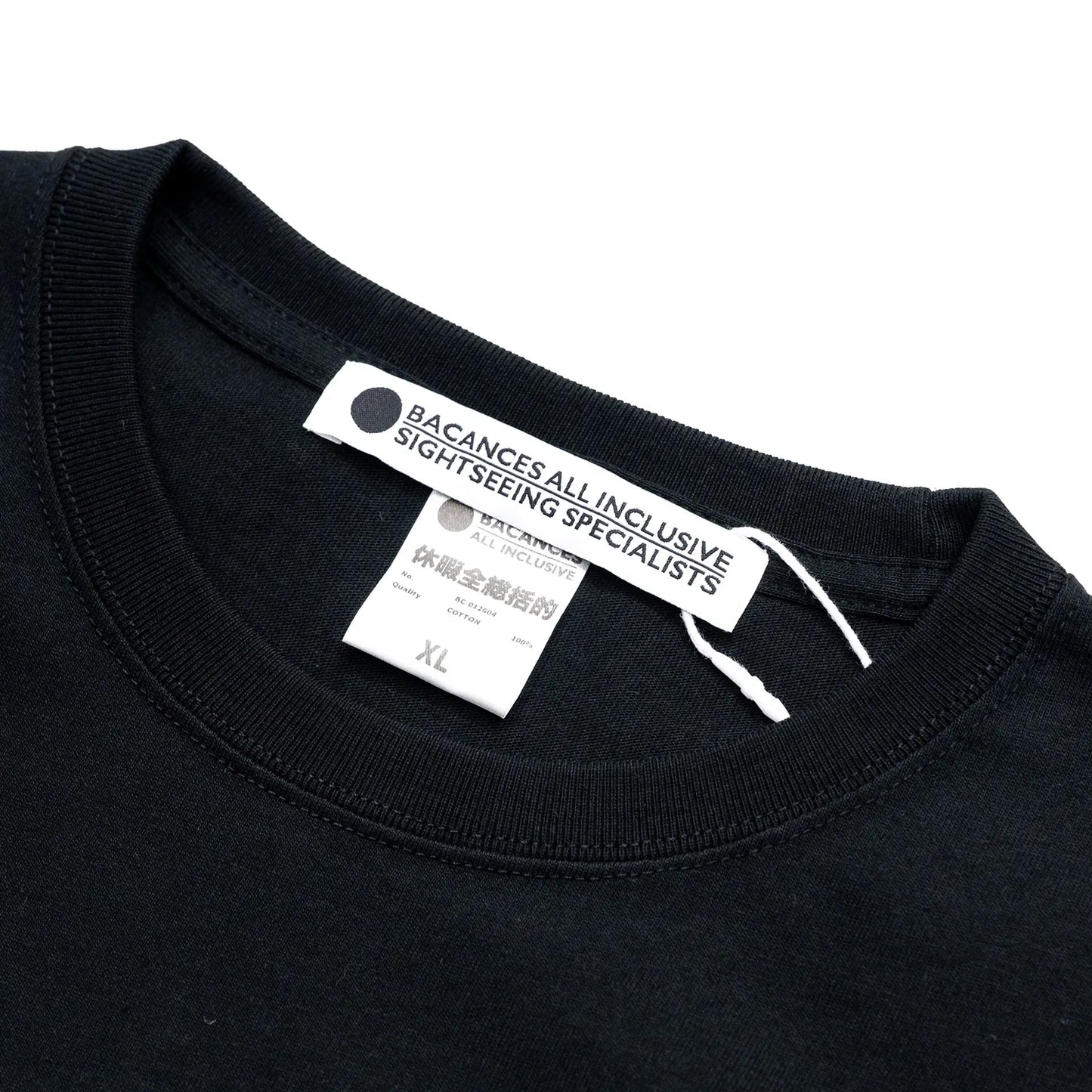 BACANCES / BC BANDANA S/S T-SHIRTS(UFO'S) - BLACK