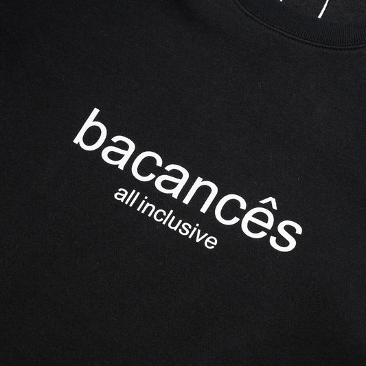 VACANCES / BC S/S TEE CIRCUMFLAX LOGO - BLACK