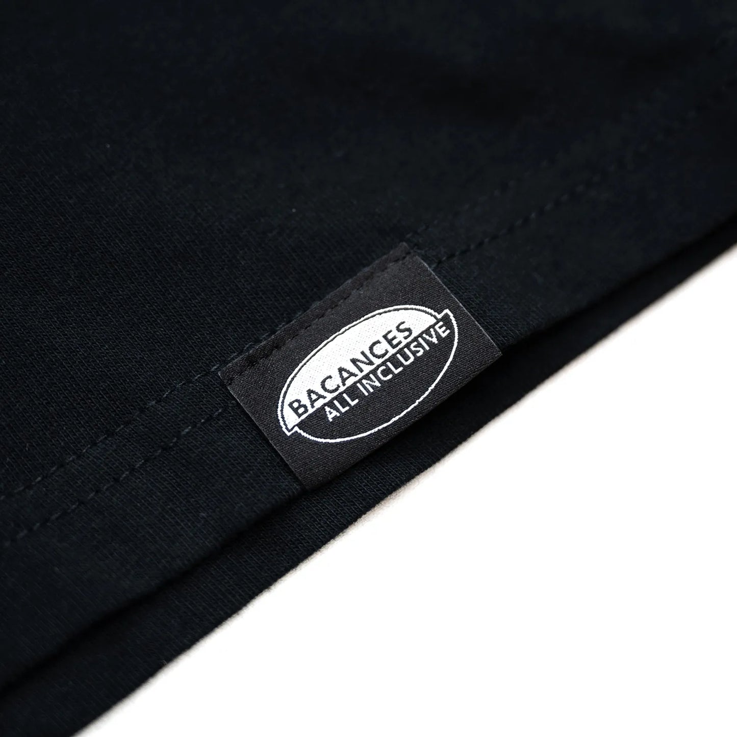 BACANCES ALL INCLUSIVE / TENNIS CREW BC L/S TEE - BLACK