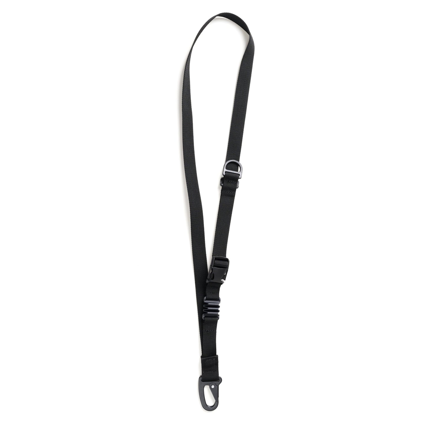 BAICYCLON(バイシクロン)のCORDURA NYLON製の小型ショルダーバッグ「BAICYCLON CL-04 COMBO SHOULDER」のBLACKのストラップ写真