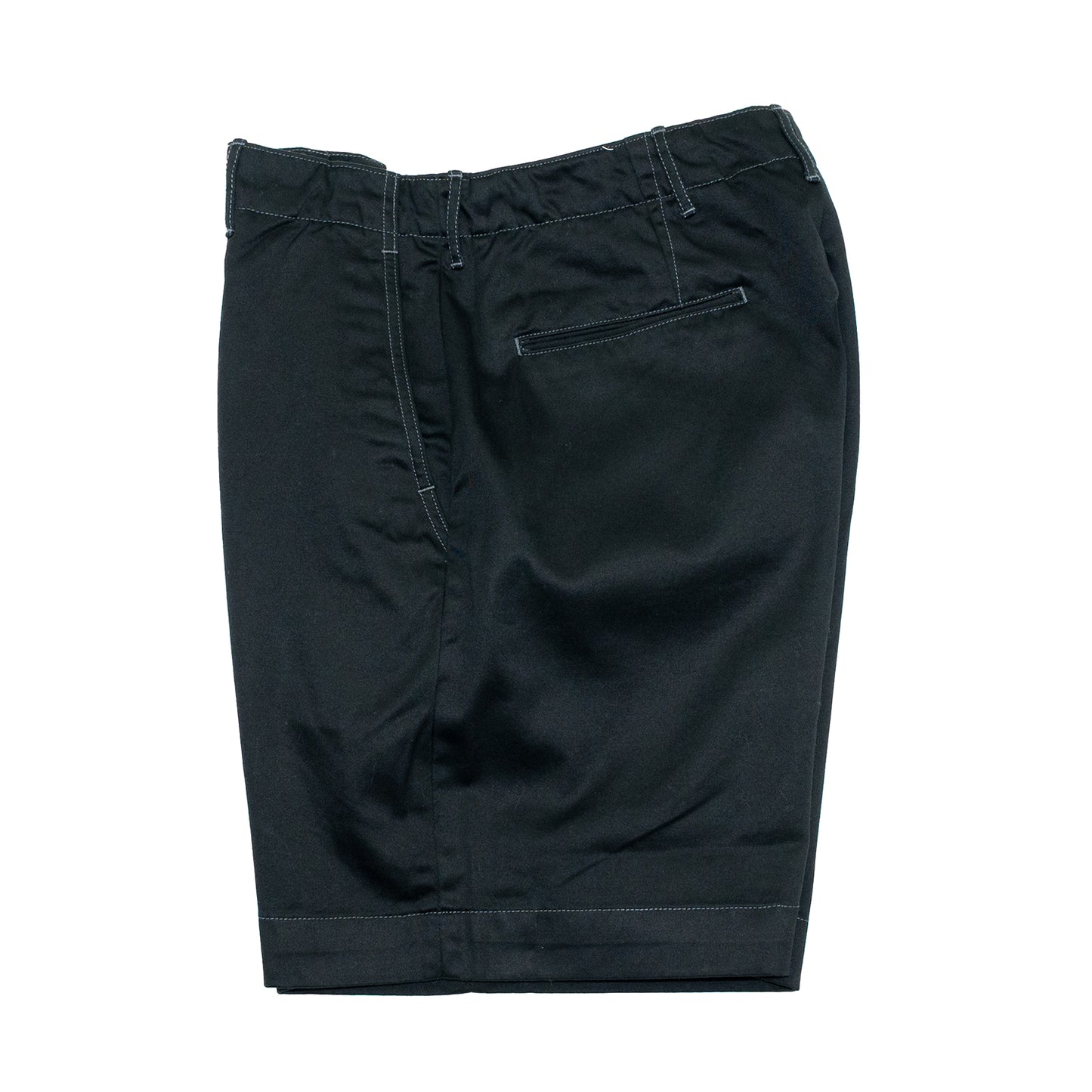 BUZZ RICKSON'S EARLY MILITARY CHINOS (MOD.) 1945 MODEL SHORTS - BLACK