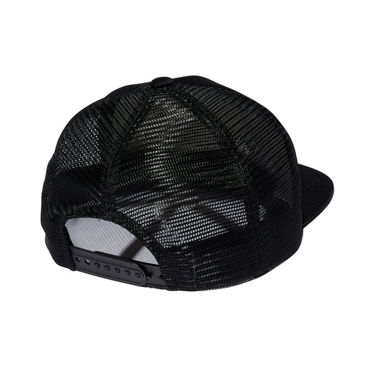 CHAOS FISHING CLUB LOGO MESH CAP - BLACK
