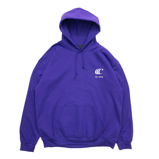 clumsy. PICTURES / LIMITED CCC HOODY - PURPLE / WHITE