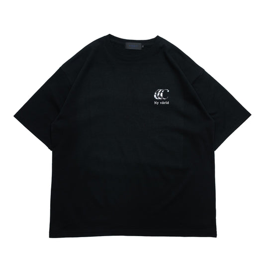 clumsy. PICTURES / LIMITED CCC NIGHT FALL S/S WIDE TEE - BLACK