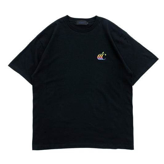 CLUMSY PICTURES CLASSIC CCC S/S WIDE TEE - BLACK