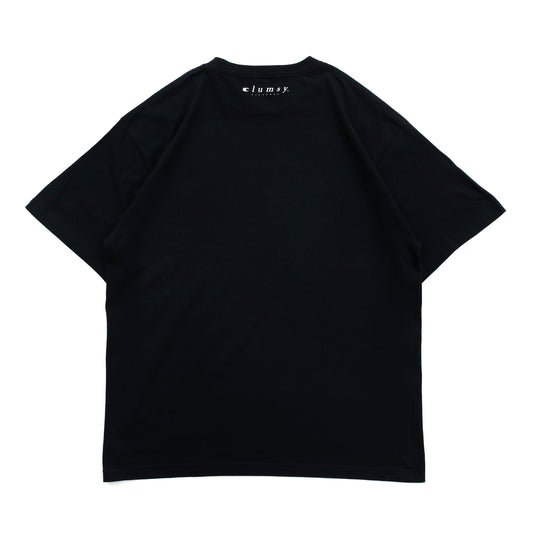 CLUMSY PICTURES CLASSIC CCC S/S WIDE TEE - BLACK