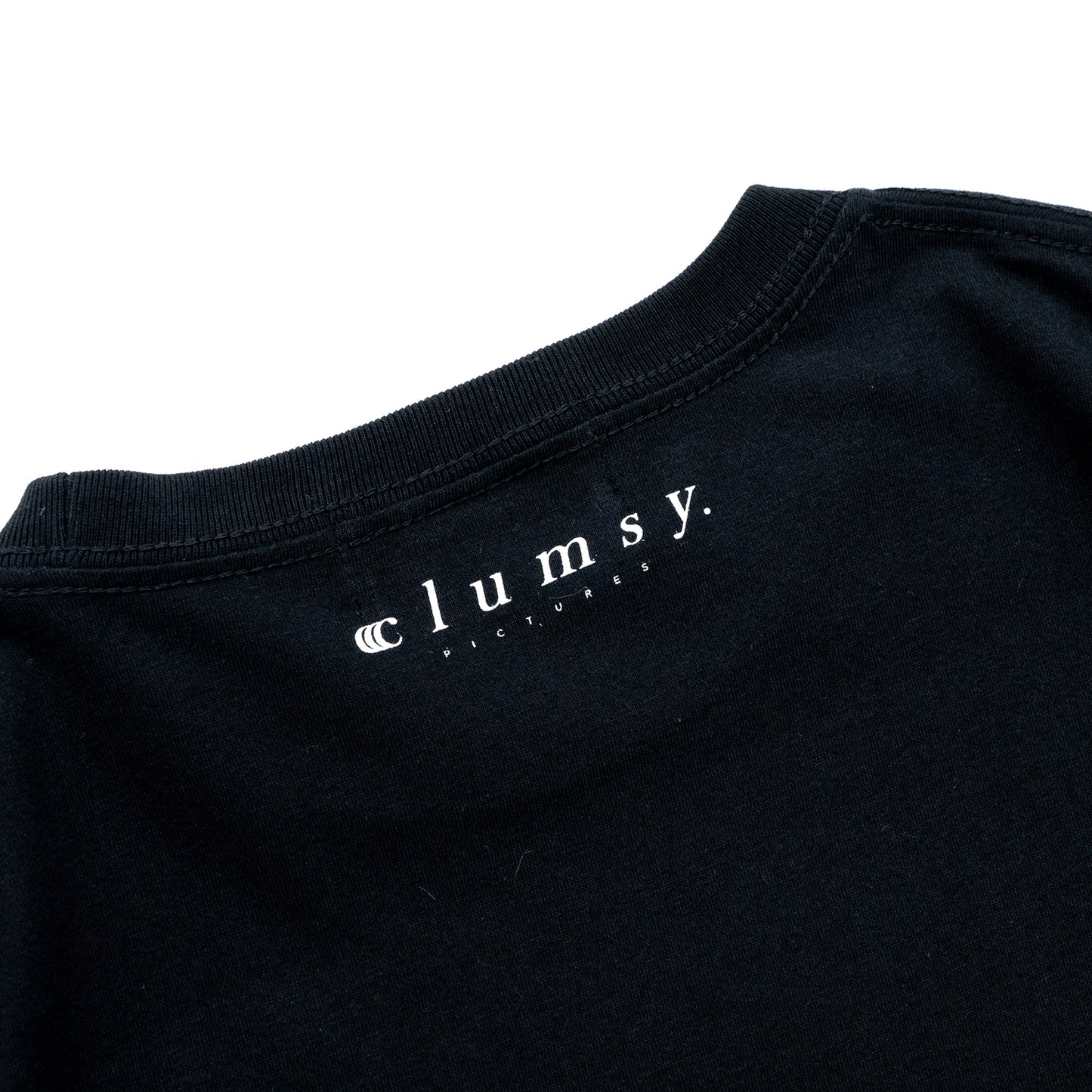 CLUMSY PICTURES CLASSIC CCC S/S WIDE TEE - BLACK