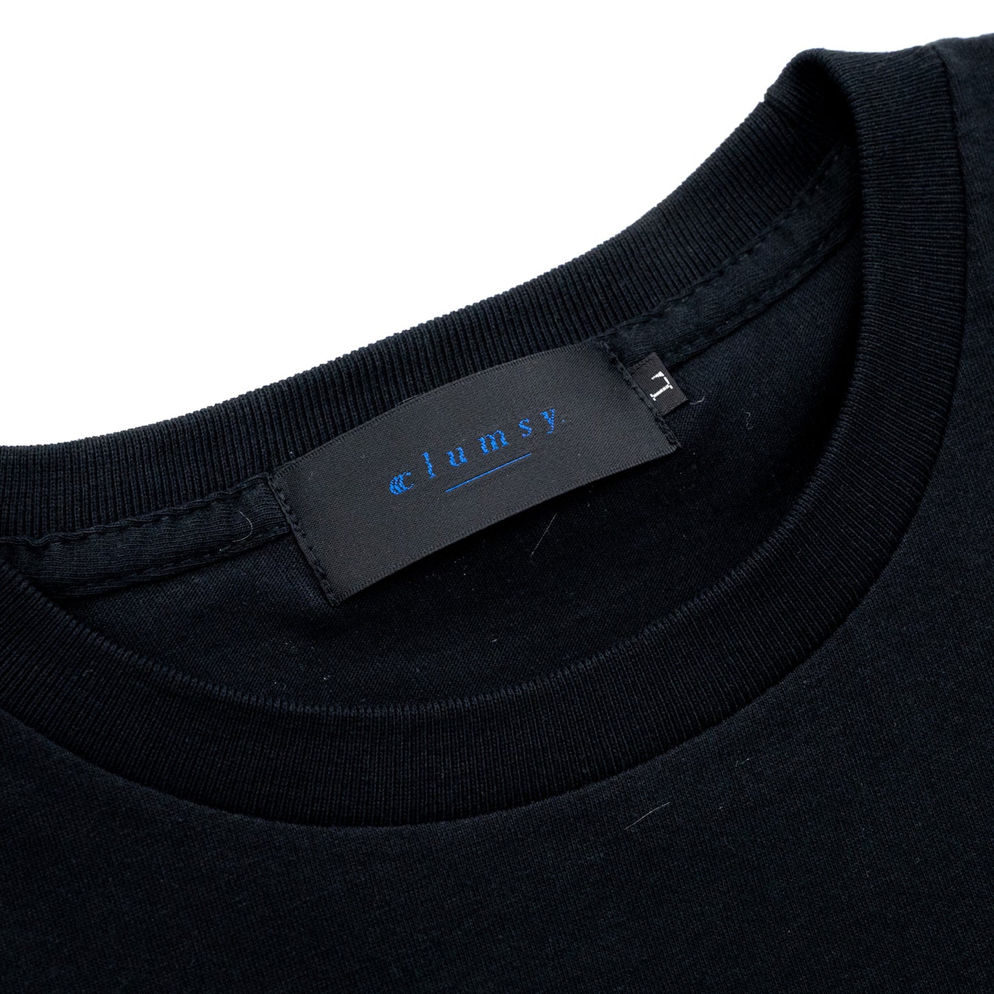CLUMSY PICTURES CLASSIC CCC S/S WIDE TEE - BLACK