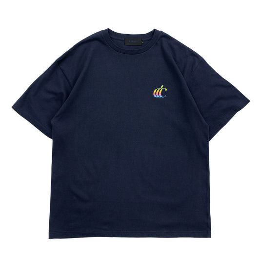 CLUMSY PICTURES CLASSIC CCC S/S WIDE TEE - NAVY