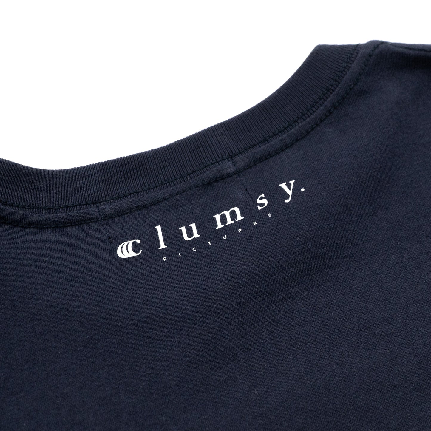 CLUMSY PICTURES CLASSIC CCC S/S WIDE TEE - NAVY