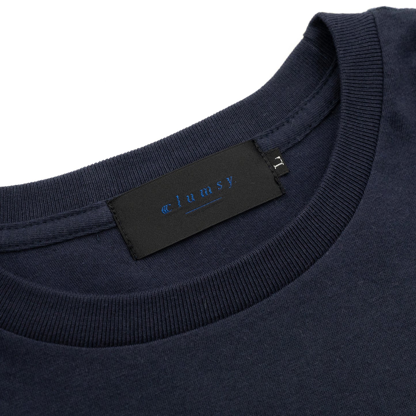 CLUMSY PICTURES CLASSIC CCC S/S WIDE TEE - NAVY