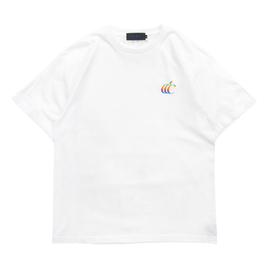 CLUMSY PICTURES CLASSIC CCC S/S WIDE TEE - WHITE