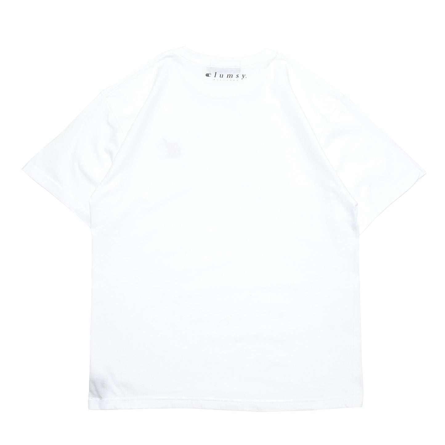 CLUMSY PICTURES CLASSIC CCC S/S WIDE TEE - WHITE