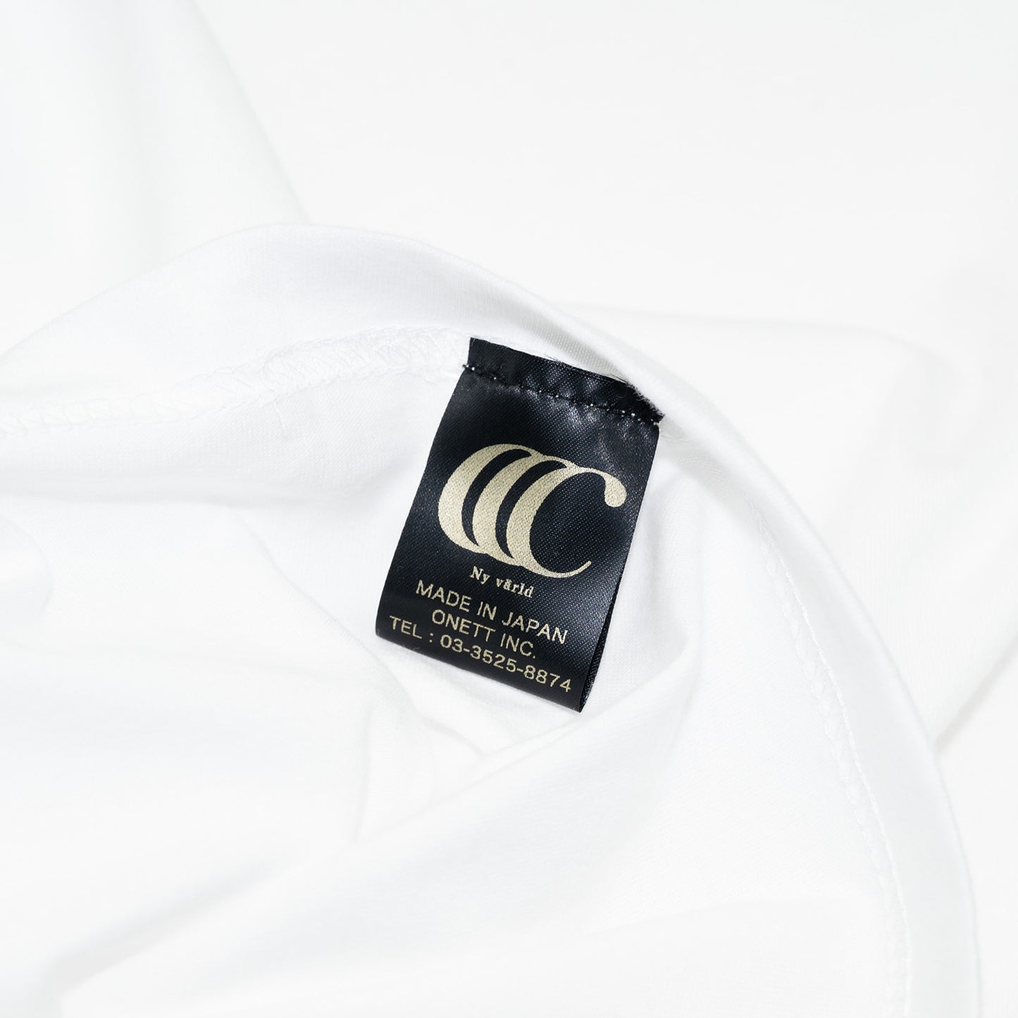 CLUMSY PICTURES CLASSIC CCC S/S WIDE TEE - WHITE