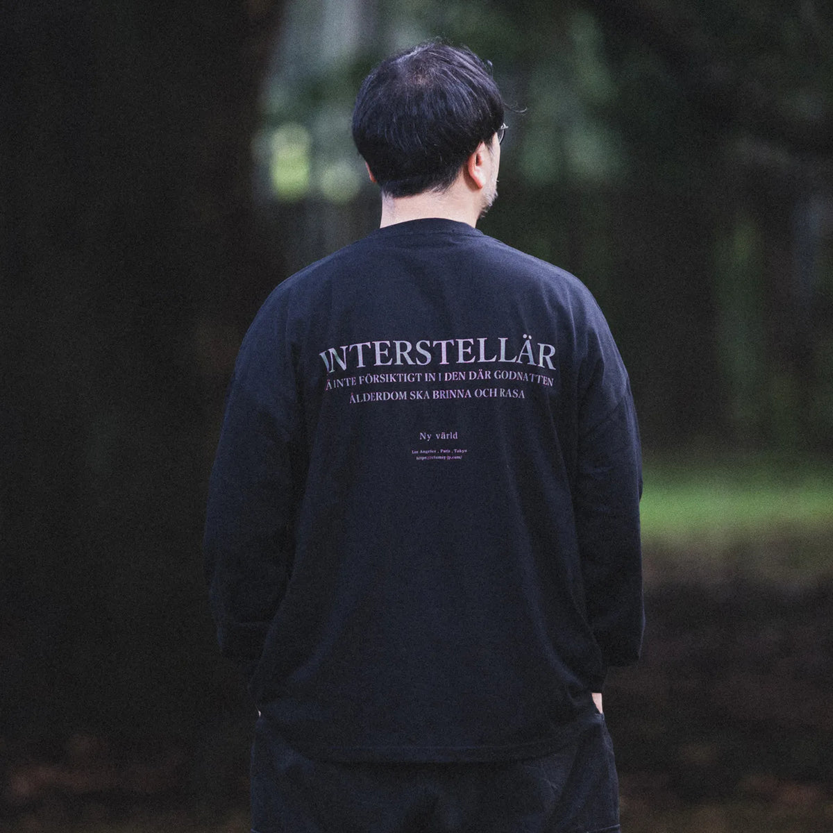 clumsy. PICTURES / INTERSTELLAR L/S TEE - WHITE