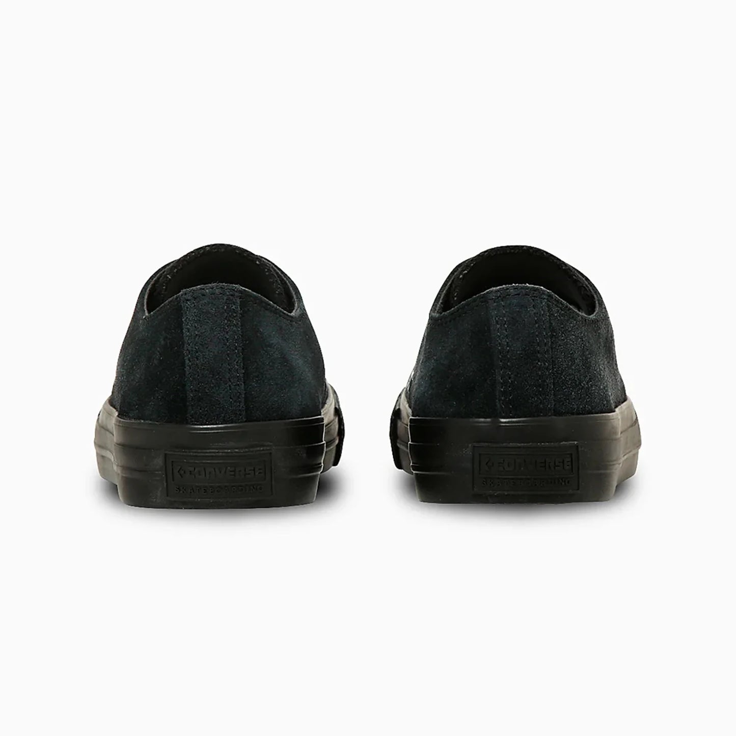 CONVERSE SKATEBOARDING(コンバーススケートボーディング)の大本命スケートシューズ「ALL STAR SK OX」の「BLACK MONOCHROME」の背面からの商品写真