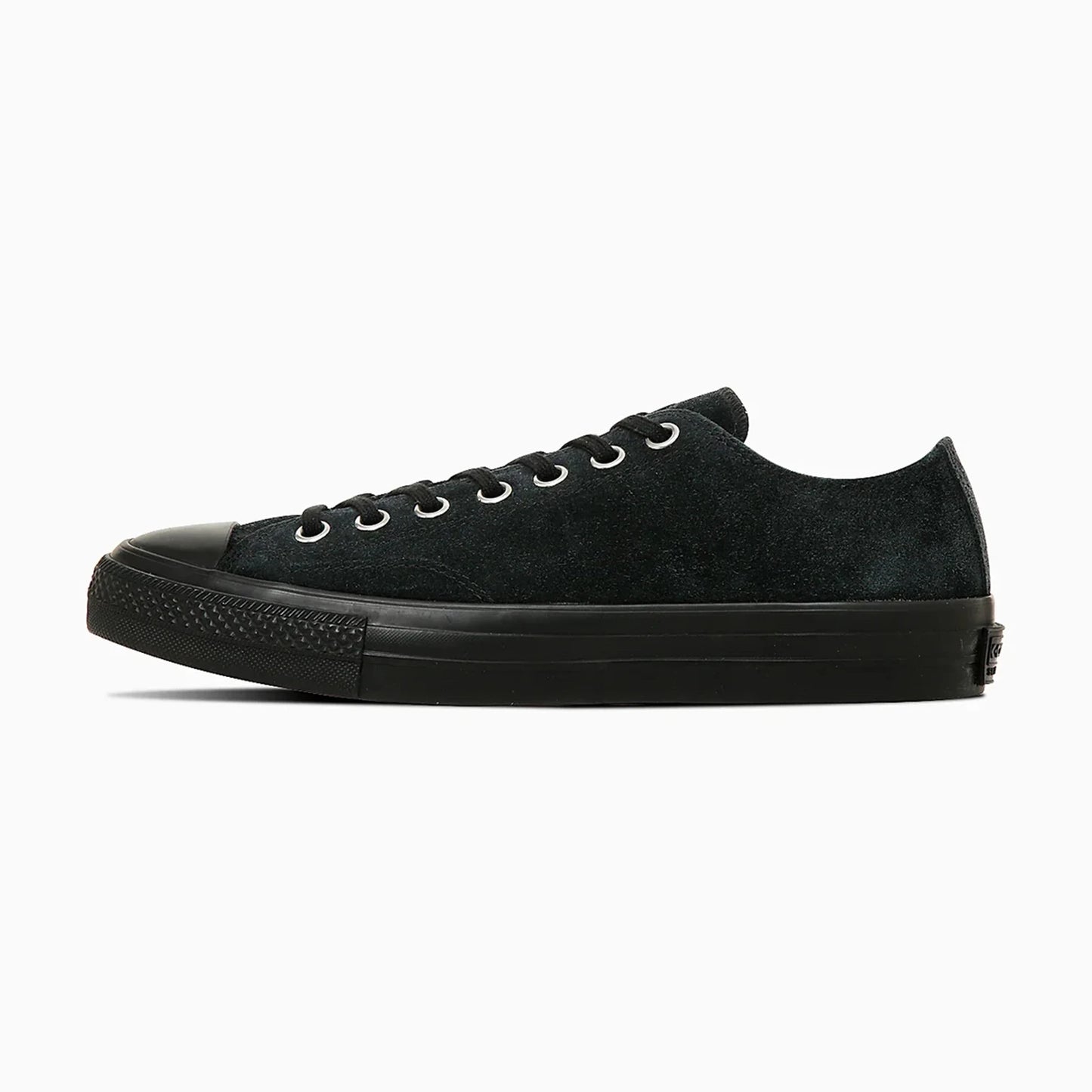 CONVERSE SKATEBOARDING(コンバーススケートボーディング)の大本命スケートシューズ「ALL STAR SK OX」の「BLACK MONOCHROME」の左側面からの商品写真