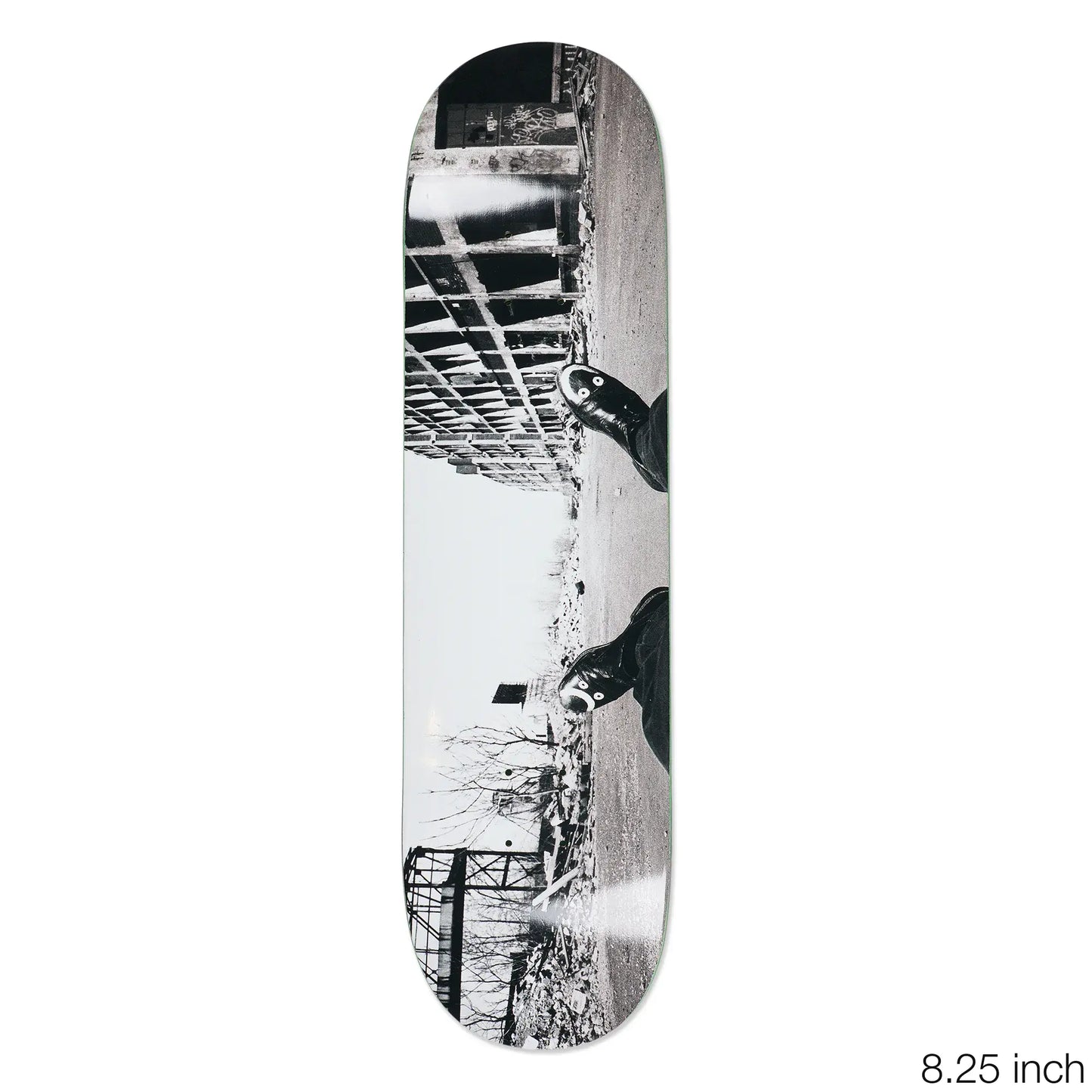 Polar Skate Co(ポーラー)のTEAMモデルのスケボー・スケートボードデッキ「HAPPY & SAD DETROIT」の8.25インチのメイングラフィックの写真