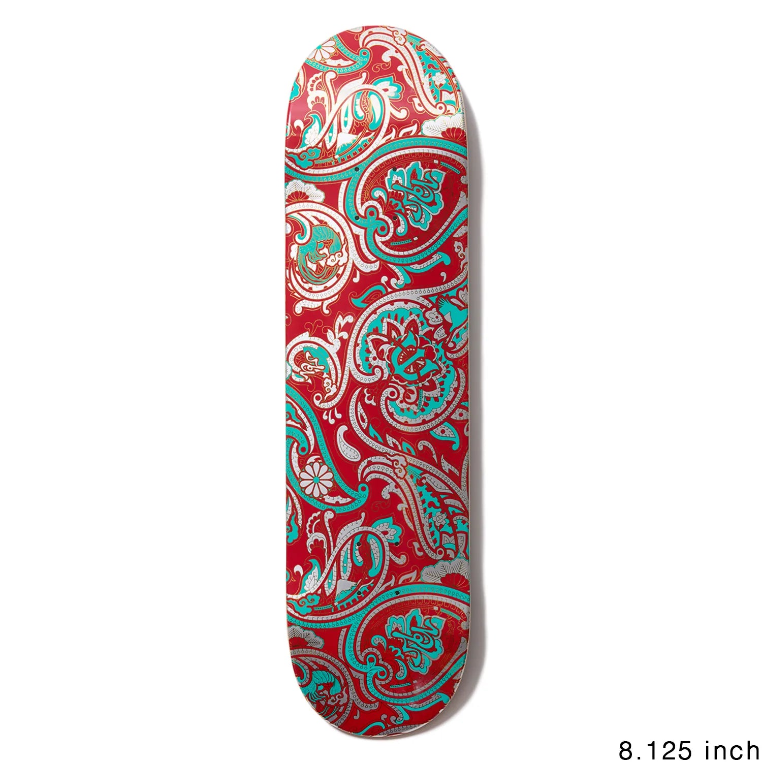 EVISEN TEAM PAISLEY RED TURQUOISE - 8.125 – Prime Skateboard Gallery EVISEN TEAM PAISLEY RED TURQUOISE - 8.125 – Prime Skateboard Gallery