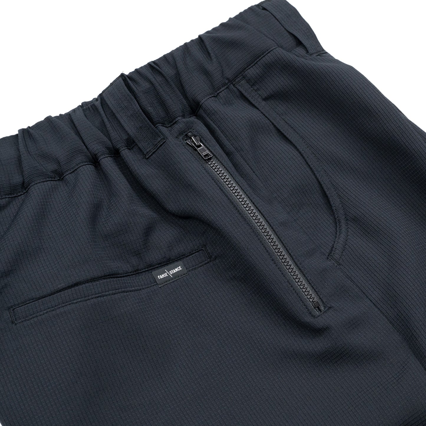 FAKIE STANCE DOT AIR SHORTS - BLACK
