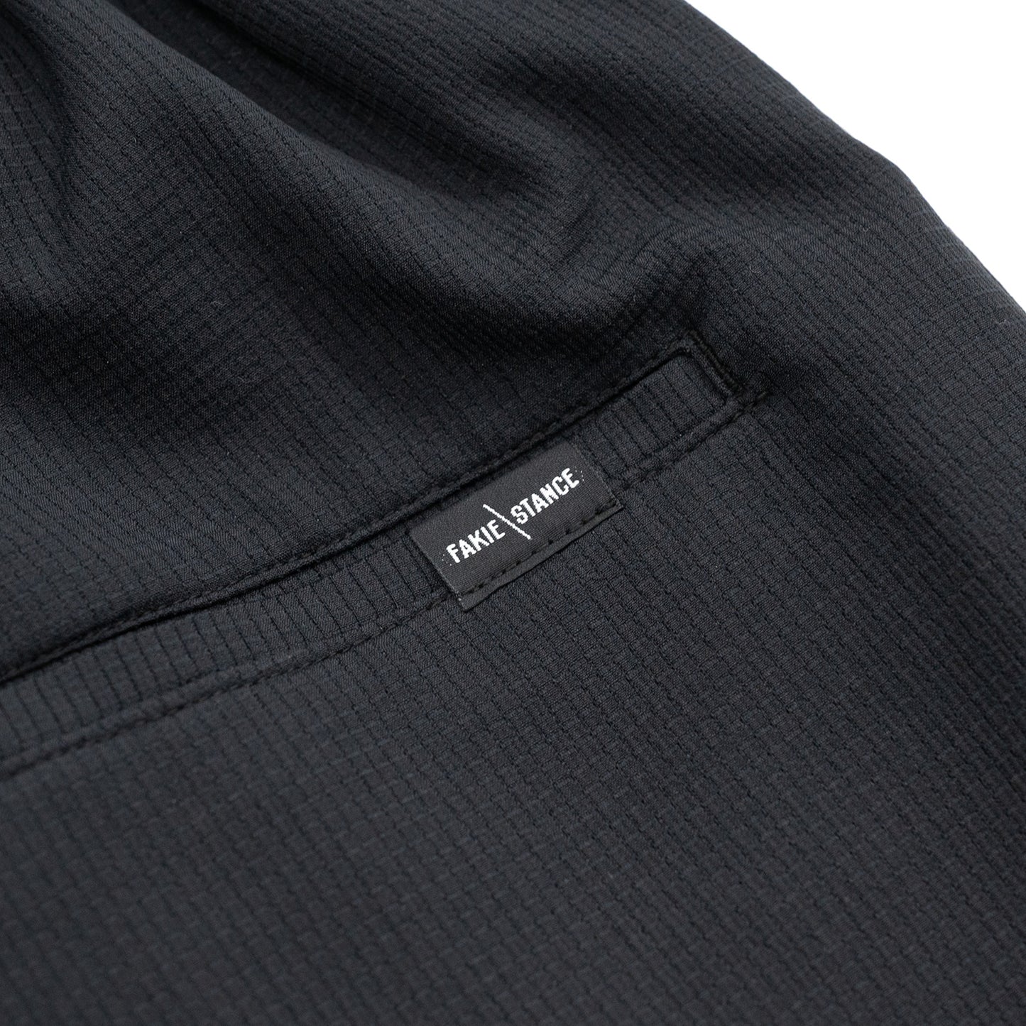 FAKIE STANCE DOT AIR SHORTS - BLACK