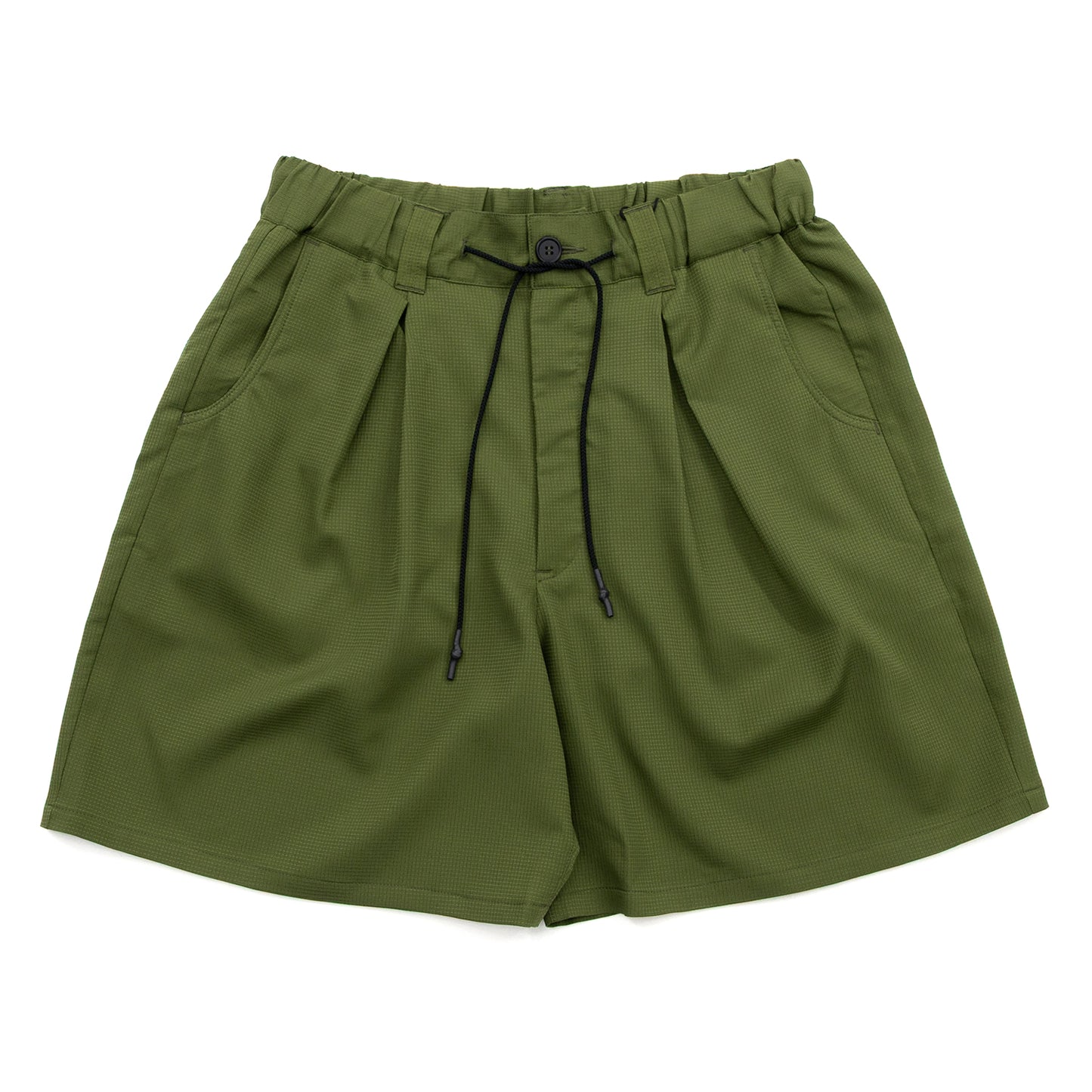 FAKIE STANCE DOT AIR SHORTS - OLIVE