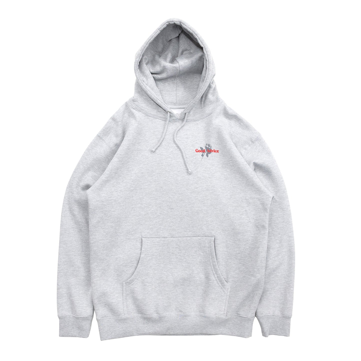 GOOD ADVICE CHAT LINE HOODIE - HT GRAY