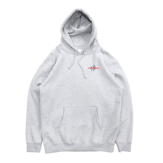 GOOD ADVICE CHAT LINE HOODIE - HT GRAY