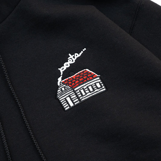 POETS HOME CHAMPION HOODIE - BLACK
