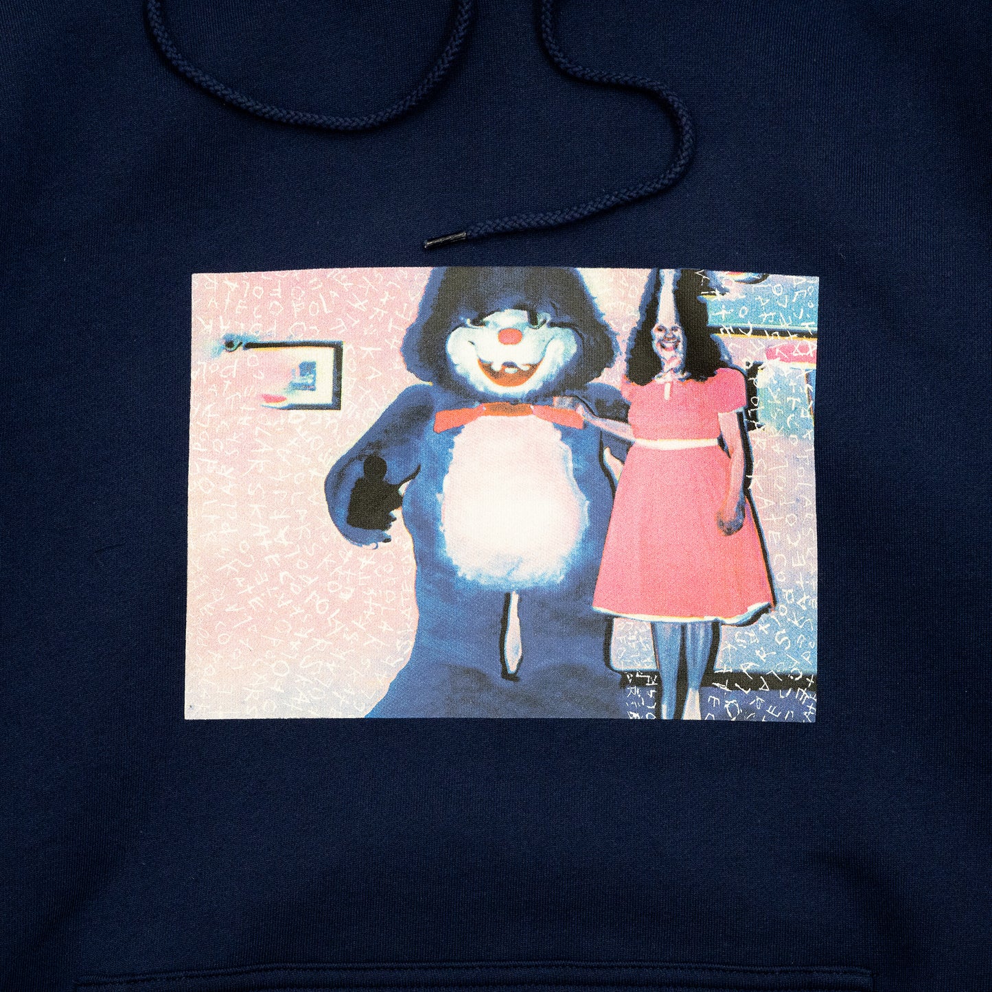 POLAR SKATE CO PINK DRESS DAVE HOODIE - DARK BLUE