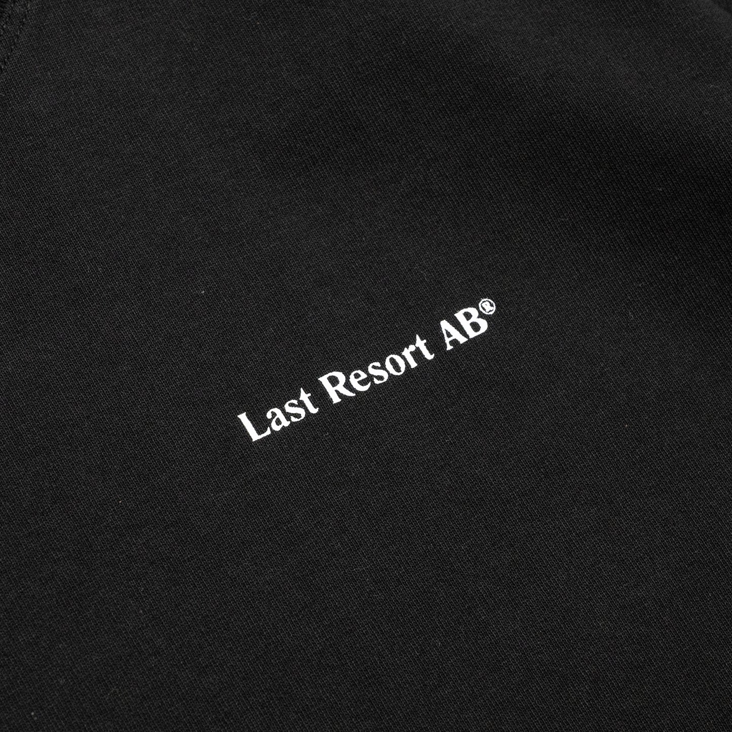 LAST RESORT AB ATLAS MONOGRAM S/S TEE - BLACK/WHITE