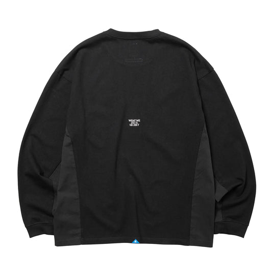 Liberaiders / 3D CUTTING L/S TEE II - BLACK (73501)