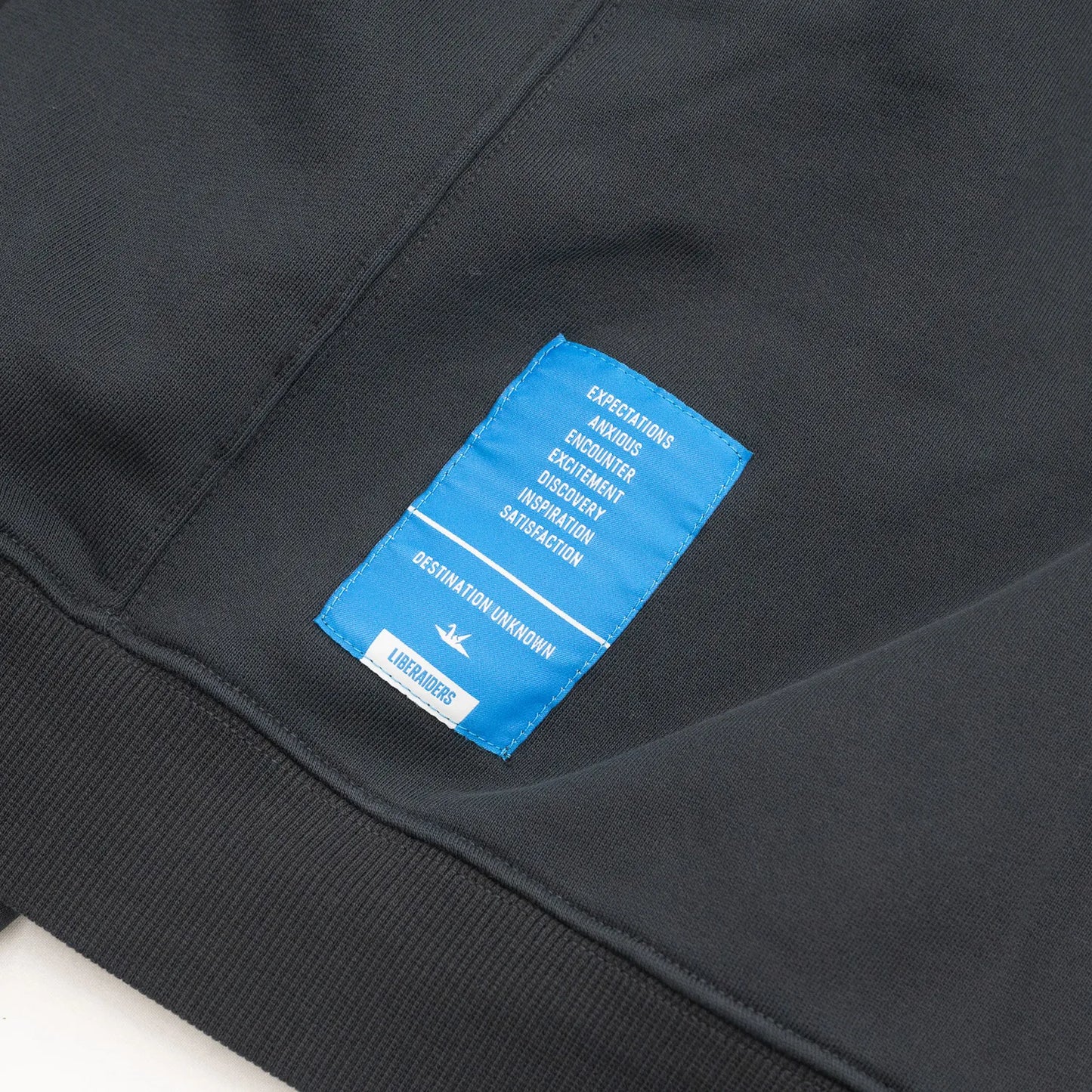 Liberaiders HEAVY WEIGHT CREWNECK - BLACK (77310)