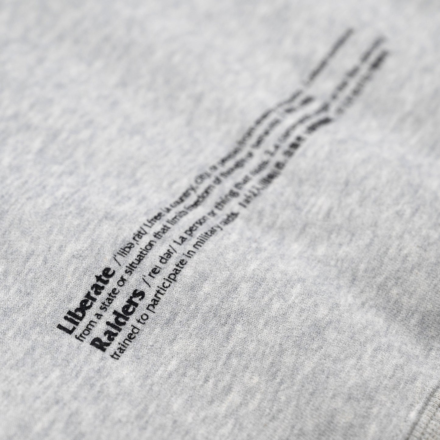 Liberaiders LR EMBROIDERY HOODIE - GREY(77313)