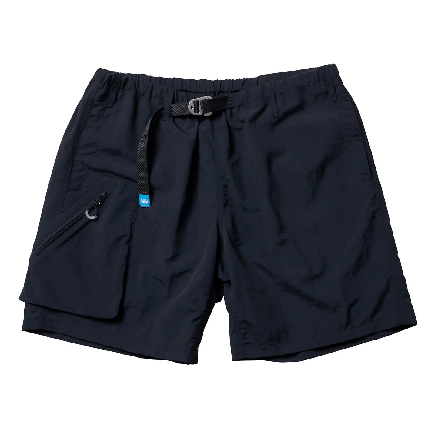 Liberaiders(リベレイダース)のナイロン製ショーツ「LR NYLON SHORTS」のBLACKカラーの商品写真
