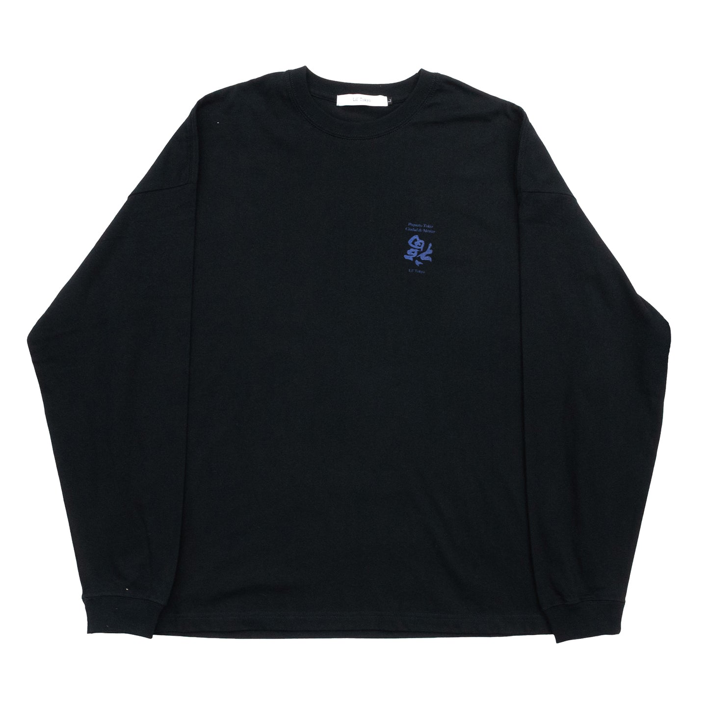 Lil' Tokyo x GORILLA TACOS CDMX L/S TEE - BLACK