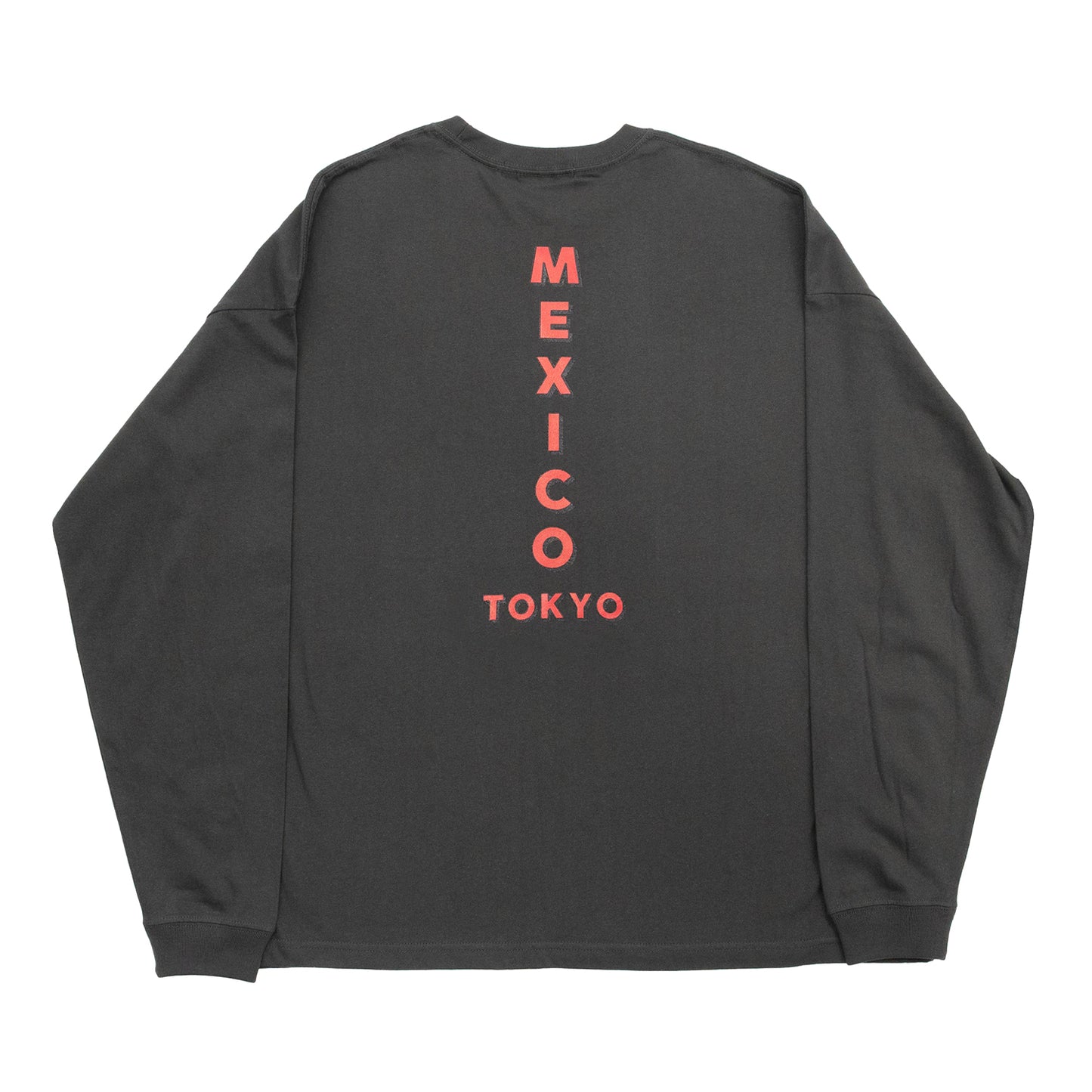 Lil' Tokyo x GORILLA TACOS MEXICO L/S TEE - SUMI BLACK