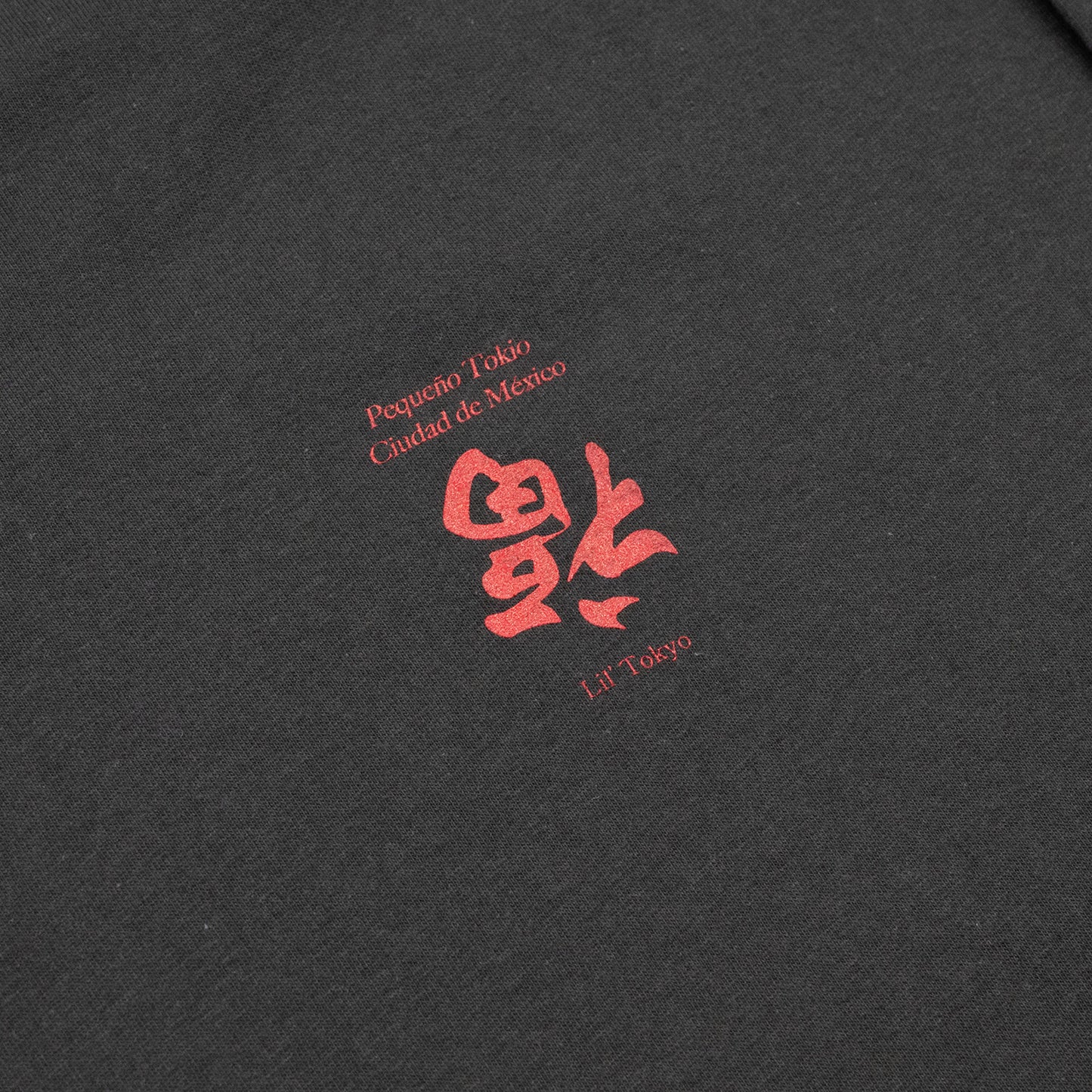Lil' Tokyo x GORILLA TACOS MEXICO L/S TEE - SUMI BLACK