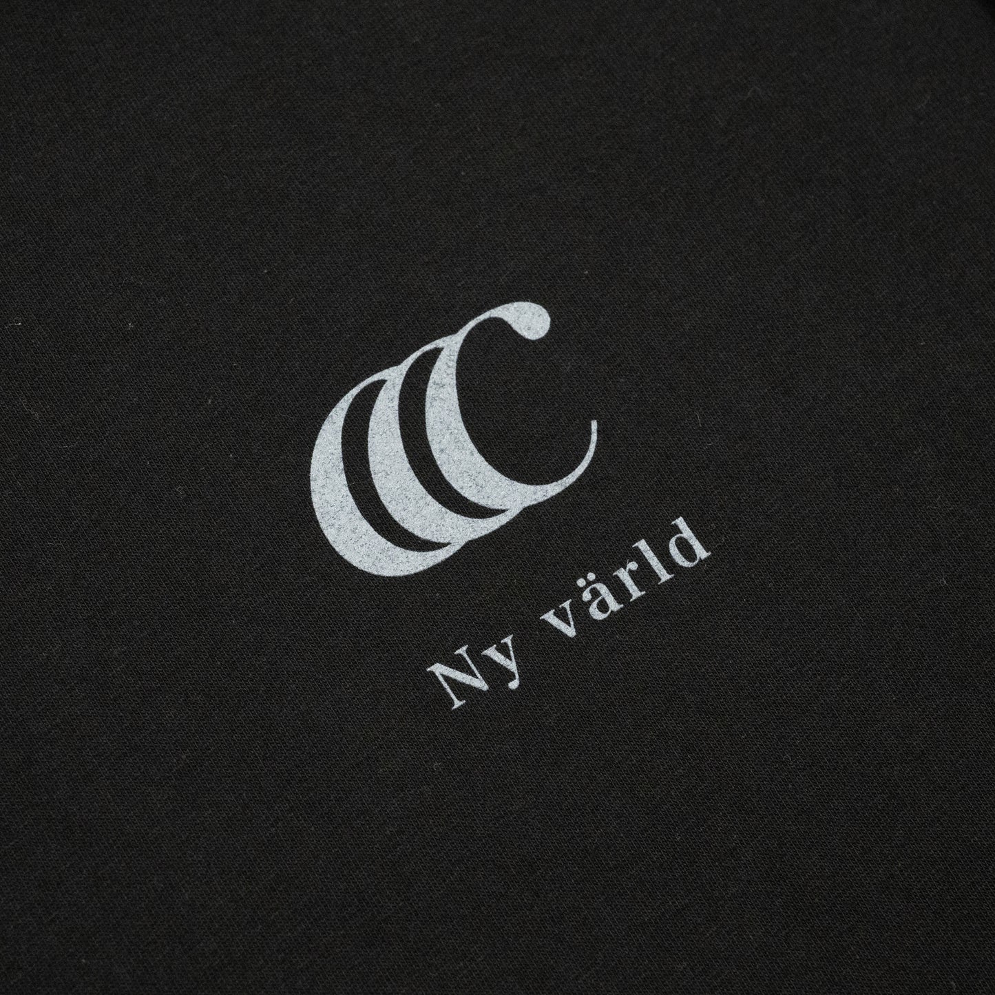 CLUMSY PICTURES LIMITED CCC L/S TEE - BLACK/DK GREY