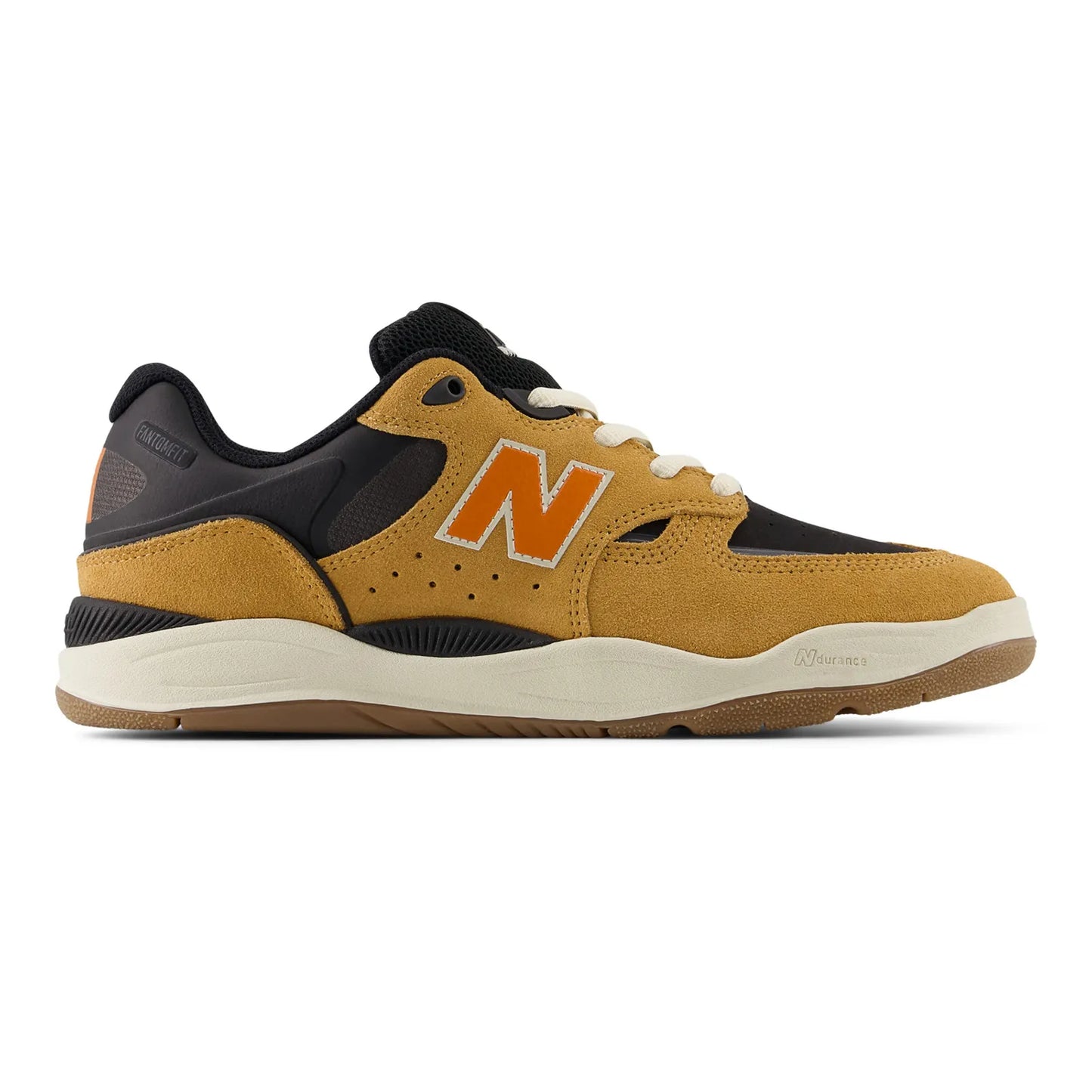 TIAGO LEMOSの「New Balance Numeric(ニューバランスヌメリック)」のファーストシグネーチャーモデルのスケボー・スケートボードシューズニューカラーウェイ「NM1010LV」の右足・外側右側面からの商品写真