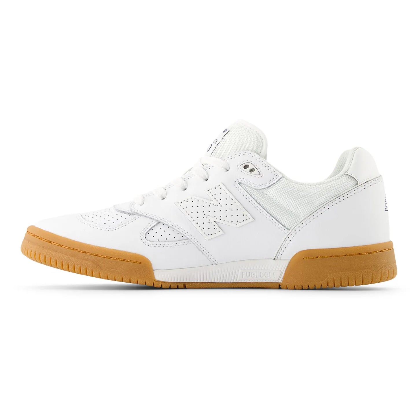 TOM KNOXのファーストシグネーチャーモデルのNew Balance Numeric(ニューバランスヌメリック)のスケートシューズのニューカラーウェイ「NM600TWO」の右足・内側左側面からの商品写真