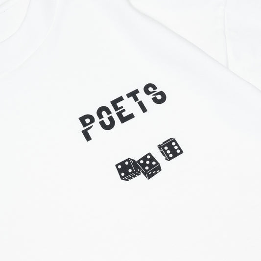 POETS CEE LO SCREENED S/S TEE - WHITE