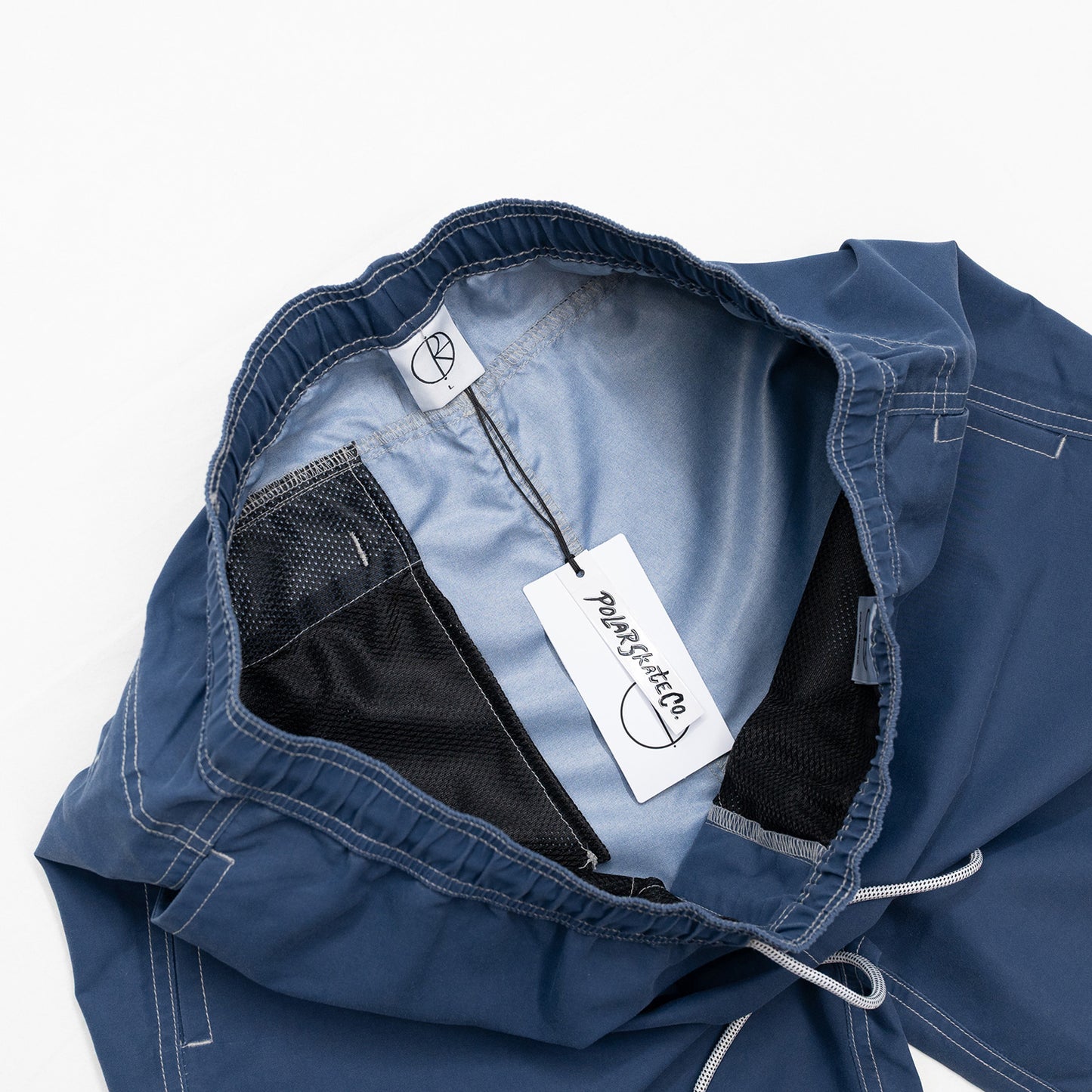 POLAR SKATE CO ZIGGY SWIM SHORTS - VINTAGE INDIGO